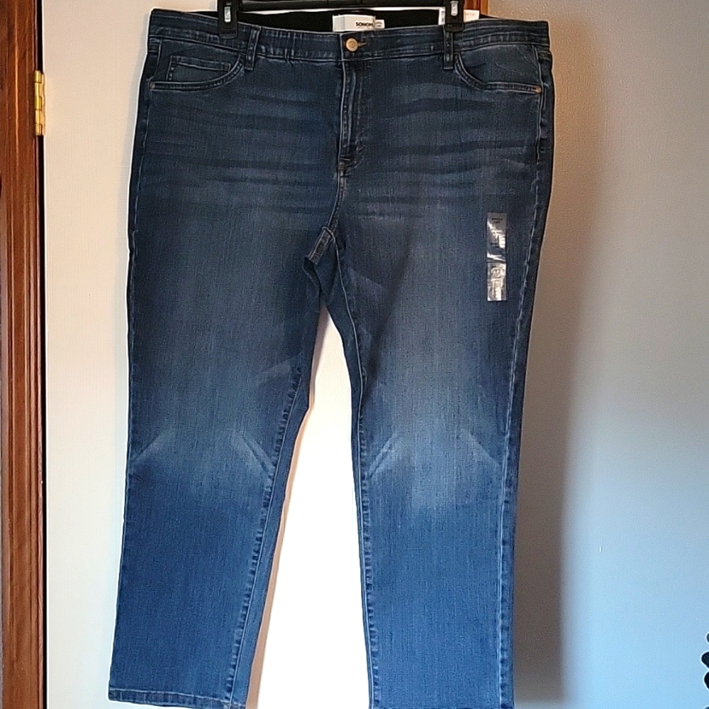 🆕️ Sonoma Women's Straight Jeans Size 24W